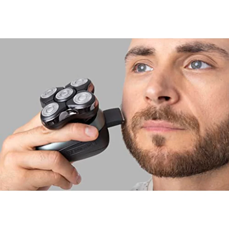 Remington Glatzen-Rasierer Herren elektrisch [Turbo Boost Funktion] Kopf-Rasierapparat Lithium Kopfrasierer XR1600 – Bild 4