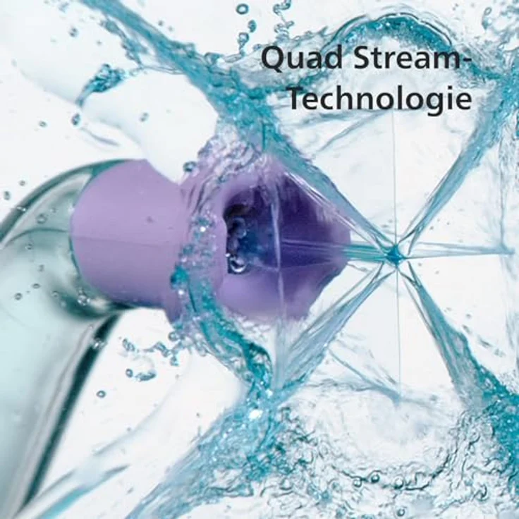 Philips Sonicare Cordless Power Flosser und DiamondClean 9000 elektrische Zahnbürste – Quad Stream Spitze, Puls Wave-Technologie, strahlend weißes Lächeln, schwarz – Bild 3