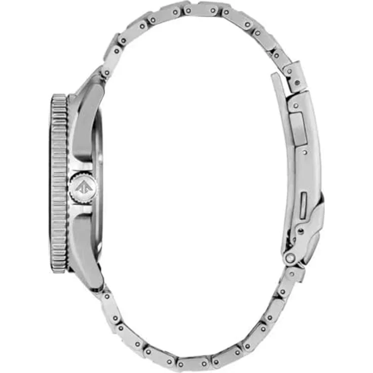 Citizen Watch BN0260-54L, Analoguhr mit Eco-Drive-Technologie, blaues Zifferblatt, silbernes Edelstahlarmband, wasserdicht bis 20 bar, Kalenderfunktion – Bild 3