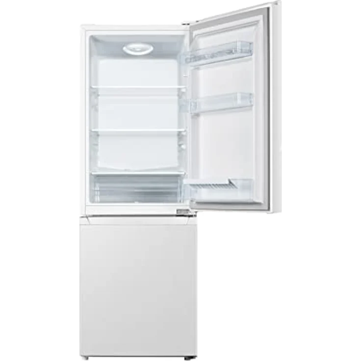 Heinrich´s HEINRICHS Kühlgefrierkombination 175Liter, Kühlvolumen 122L, Gefrierfach 53L,LED Beleuchtung,Kühlschrank Türanschlag wechselbar, leise 39dB,große Tiefkühlboxen, 7 Temperaturstufen, (weiß) – Bild 3