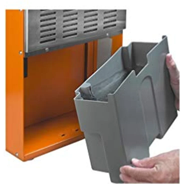 Eurom LO20 Luftentfeuchter Bautrockner Feuchtigkeitskiller 360 W, orange - Leistung: 20 Liter in 24 Stunden, mit antibakteriellem Filter – Bild 3