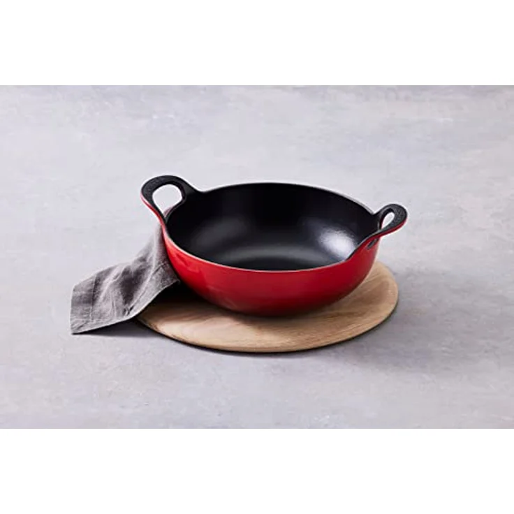 Le Creuset Balti-Topf aus Gusseisen, 24 cm kirschrot, 3 qt. (9.5''), L2042-2467 – Bild 6