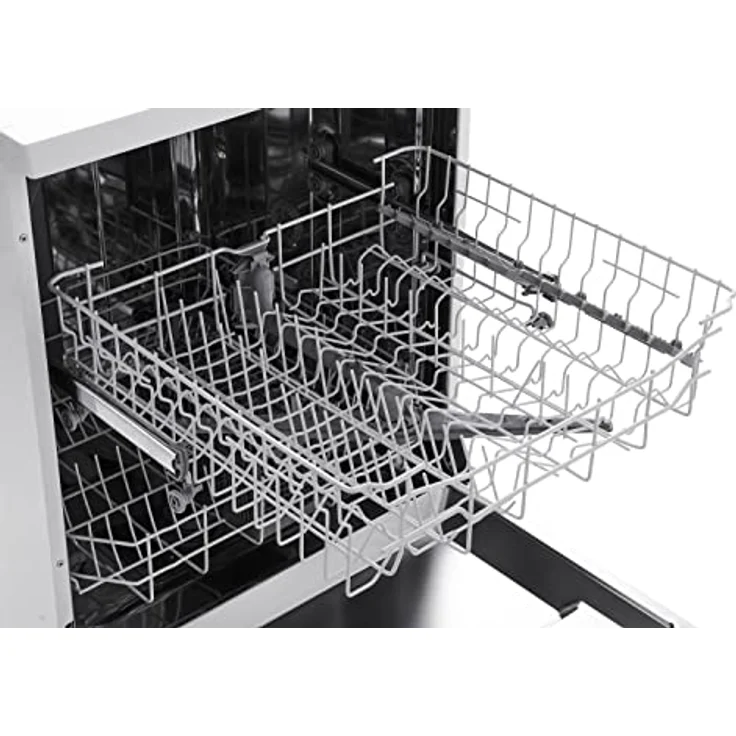 Respekta Geschirrspüler freistehend 60 cm weiß/Spülmaschine mit flexiblen Besteckkorb / 5 Programme/Startzeitvorwahl / 12 Maßgedecke / GSPS60V / leise 52 dB – Bild 4
