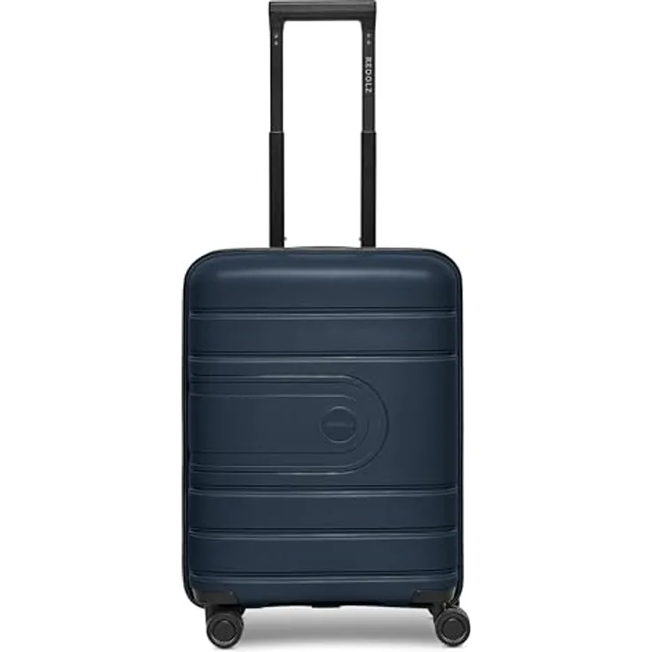 REDOLZ Hartschalen Kabinen-Koffer | Kleiner Trolley 40 x 20 x 55 cm mit Dehnfalte aus Polypropylen | Leicht & Robust, 4-Rollen, TSA (Essentials 11)