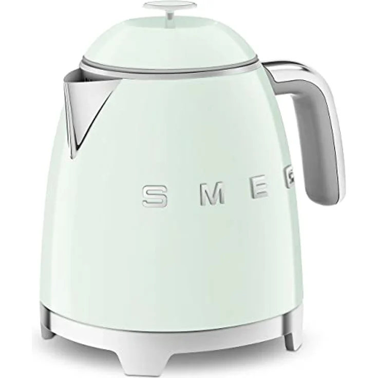 Smeg KLF05PGEU Wasserkocher Mini 50's Style, 1400W, 0,8 L, Kunststoff, Wasserstandsanzeige, pastellgrün – Bild 4