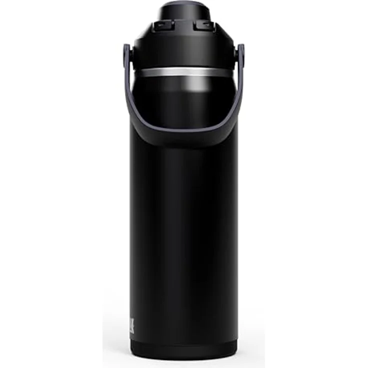 CAMELBAK Thrive Chug Wasserflasche aus isoliertem Edelstahl, 600 ML, auslaufsicher, spülmaschinenfest, leicht zu tragen, Schwarz – Bild 2