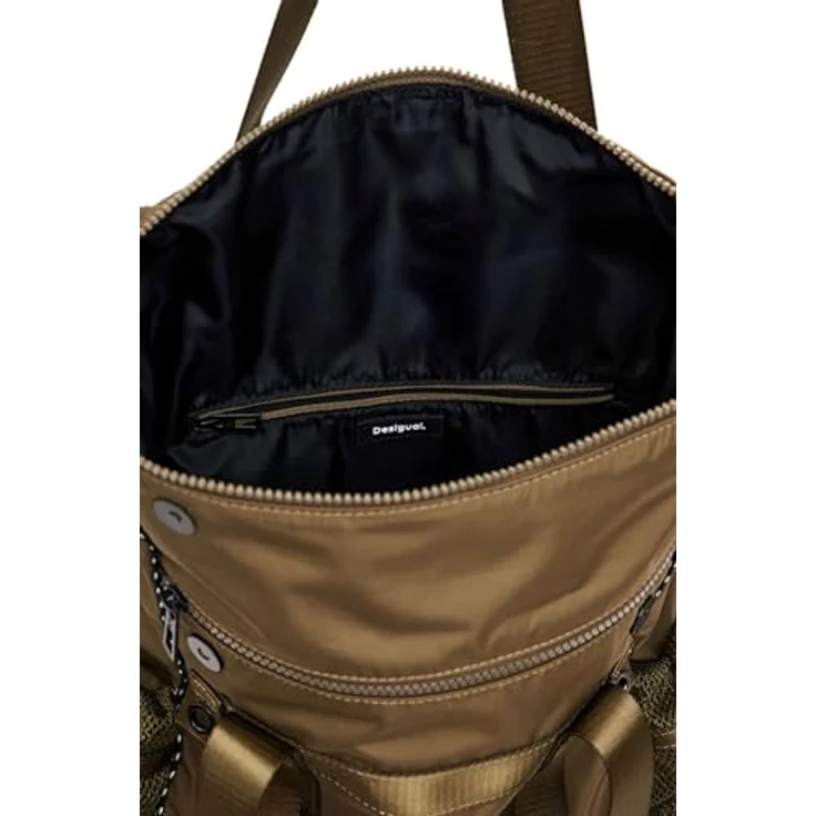 Desigual Modularis Originale Voyager, Handtasche in Grün mit modularer Form und großem Fassungsvermögen – Bild 4