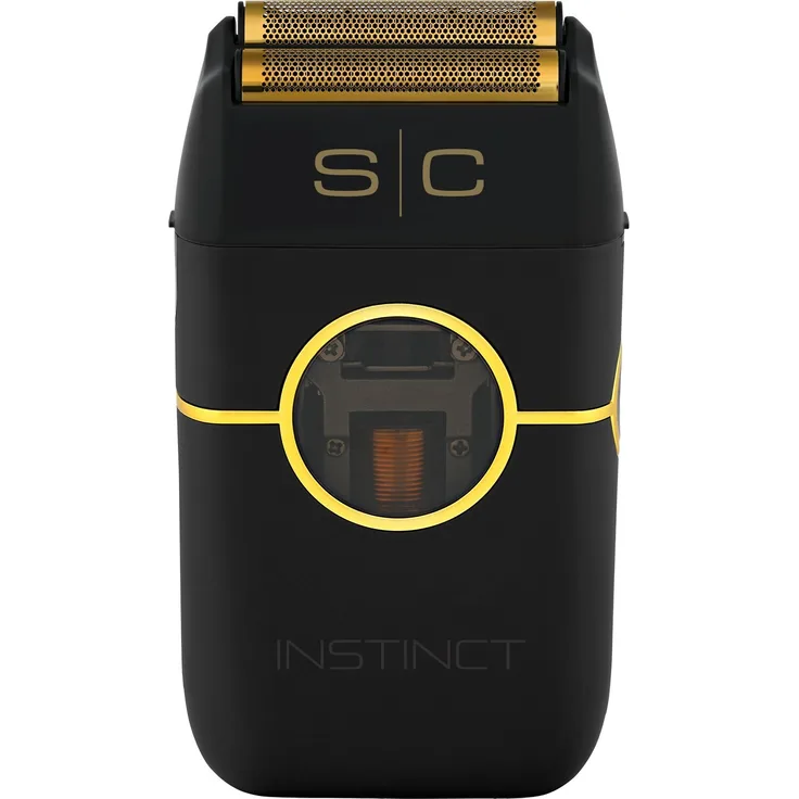 Stylecraft Instinct Metal Shaver Black, Doppelfolienrasierer mit Vektor-Motor und ultraschneller Rasiergeschwindigkeit