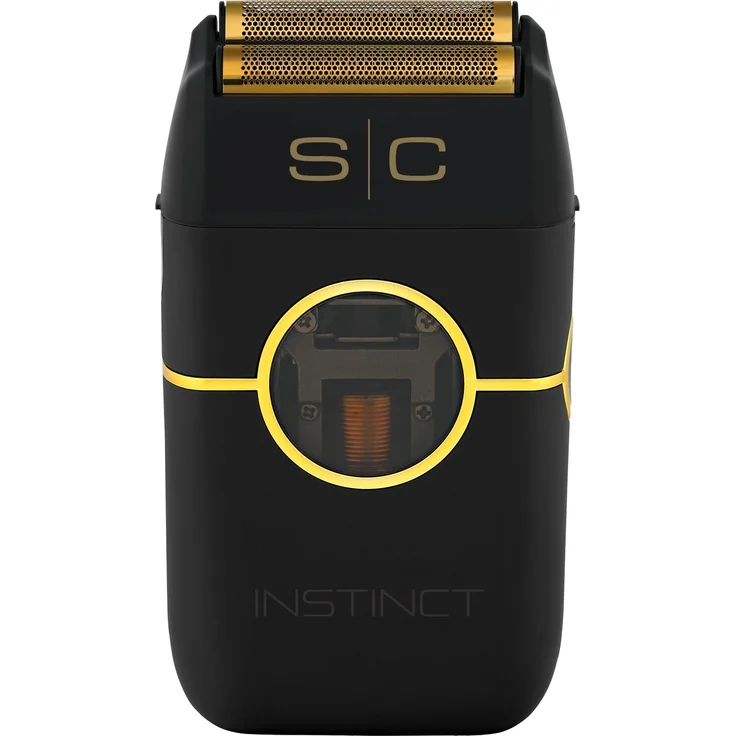 Stylecraft Instinct Metal Shaver Black, Doppelfolienrasierer mit Vektor-Motor und ultraschneller Rasiergeschwindigkeit