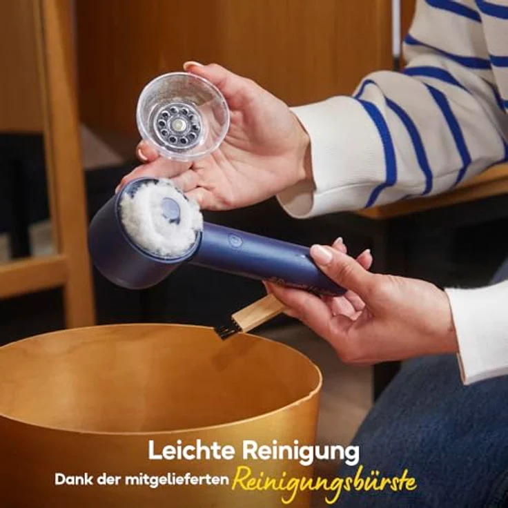 RUSSELL HOBBS Revive Fabric Shaver 27660-56, kabelloser Fusselrasierer mit 90 Minuten Betriebsdauer, inklusive USB-C-Ladekabel und Reinigungsbürste – Bild 2