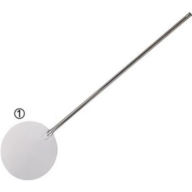De Buyer Pizza Slice rund, edelstahl, Pelle (1) - L. Manche 96 cm - ø 31 cm