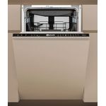 Bauknecht BK6IC11BS7LA0 Einbau-Geschirrspüler vollintegriert 45 cm, Nennkapazität 11, 8.7 L, leise 41 dB, Energieeffizienzklasse C