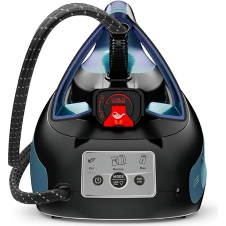 Tefal Express Vision SV8151 2800 W 1,8 L Durilium AirGlide Autoclean Soleplate Dampfbügelstation, Blau, Schwarz, SV8151E0 – Bild 4