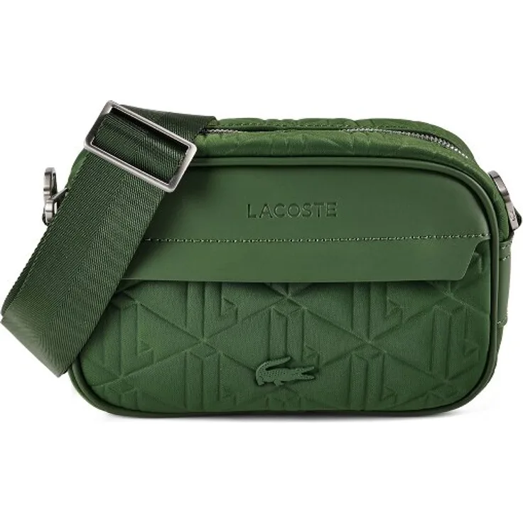 Lacoste The Blend Umhängetasche, 20 cm, grün, 100% Polyamid, 20 x 6 x 13 cm