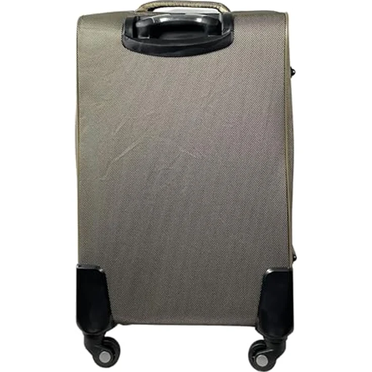 MY TRAVEL BAG Großer Koffer (75cm) Khaki, Stoff Reisekoffer Trolley Erweiterbar mit Zwillingsrollen, ultraleicht und robust – Bild 4