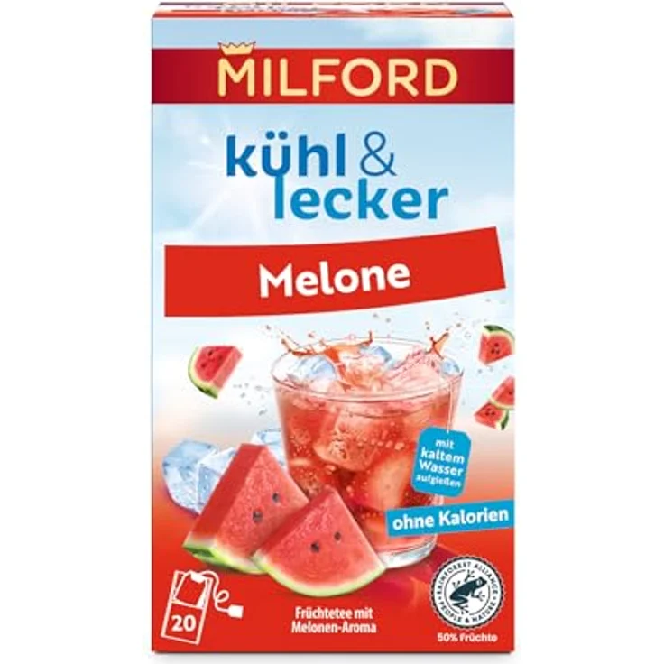 Milford kühl & lecker Melone, 20 Teebeutel – Bild 2