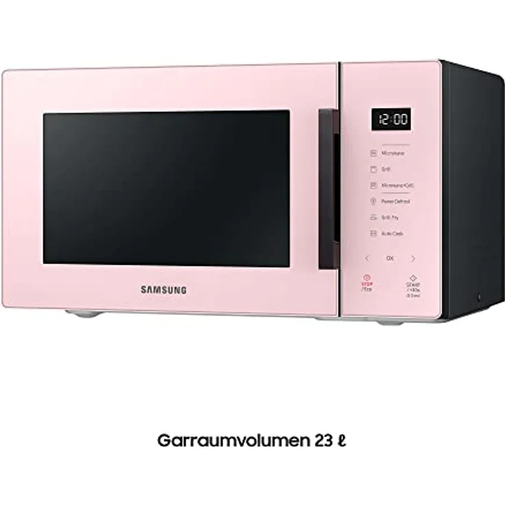 Samsung Bespoke Kombi-Mikrowelle mit Grill MG2GT5018GC/EG,23 ℓ, Home Dessert Automatikprogramme, Dampfgarfunktion, Rosa – Bild 3