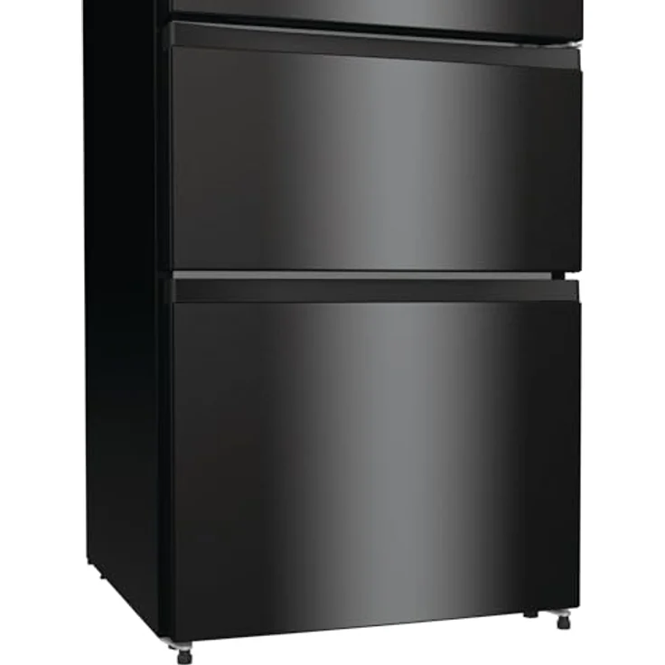 Hisense RM469N4AFD1 Kühl-Gefrierkombination, freistehend, NoFrost, 368 Liter, 229 L Kühlen, 113 L Gefrieren, XtremeFreeze, Smart Fresh, schwarz Inox – Bild 9