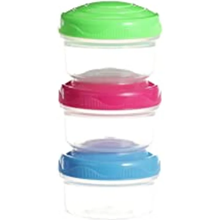 Sistema To Go Mini Bites, 130 ml, mehrfarbig, 3er-Packung – Bild 5