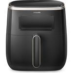 PHILIPS HD9257/80 Airfryer Fritteuse, 1 kg, 5,6 L Fassungsvermögen, transparentes Kochfenster, 14 in 1 Funktionen, 8 voreingestellte Programme, X-Large Airfryer