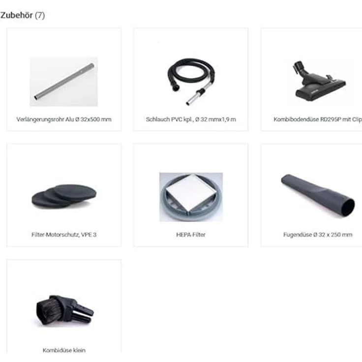 Nilfisk Bodenstaubsauger VP930 PRO HEPA S2 EU, Gewerbesauger, Industriesauger mit HEPA Filter 15l, silber – Bild 6