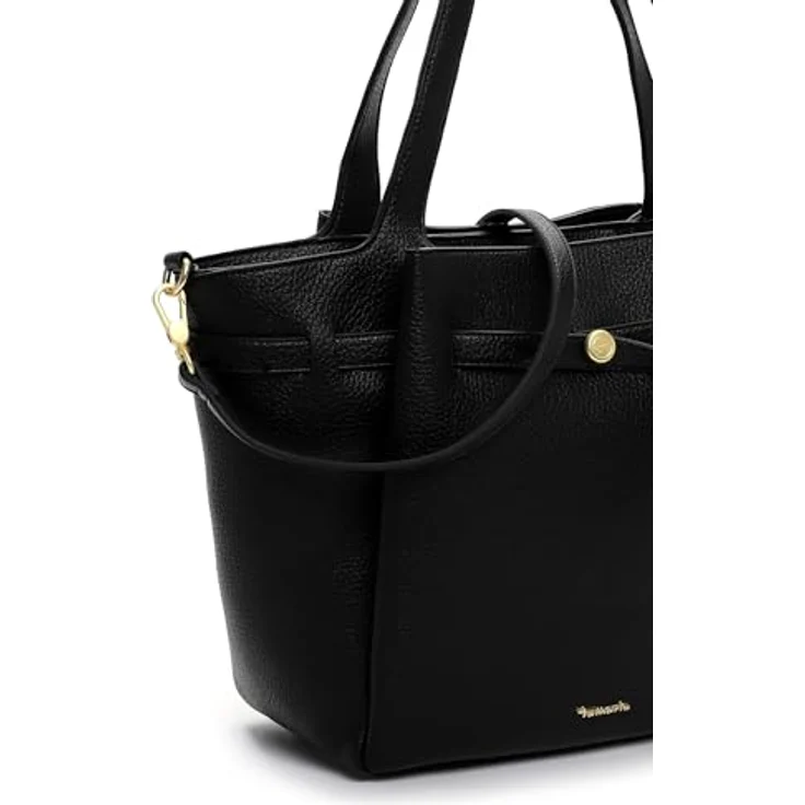 Tamaris TAS Kathi SC Shopper Tasche, 43 cm, schwarz, 100% Polyurethan – Bild 5