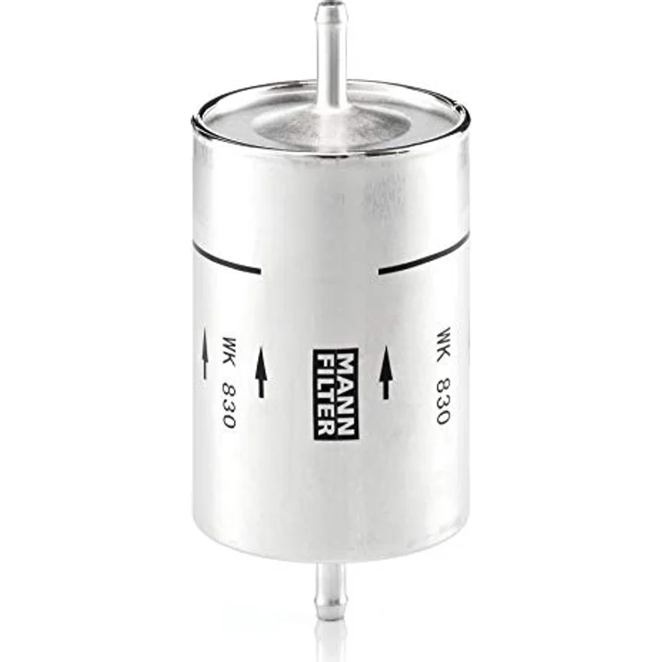 MANN-FILTER WK 830 Kraftstofffilter, Hochabscheidende Filtration für PKW, Erstausrüsterqualität – Bild 1