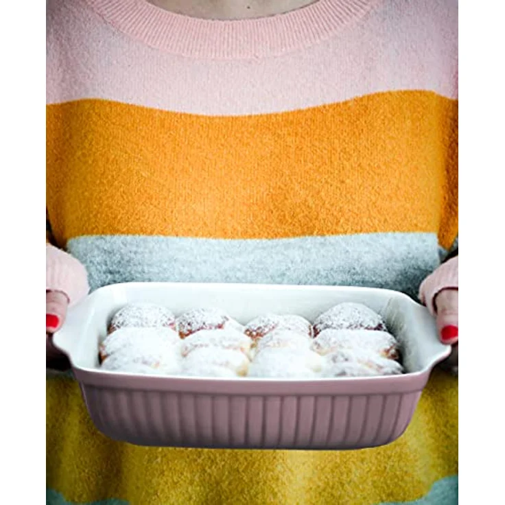Mäser 931983 Kitchen Time Auflaufform, BERRY, rechteckig, berry, 2-teilig (1 Set) – Bild 5