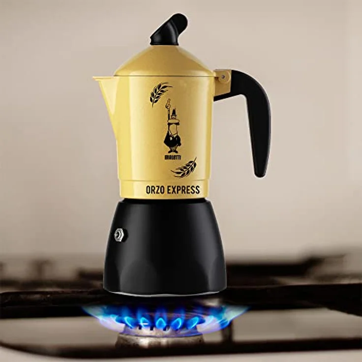 Bialetti 0002328 Malzkaffees Espressokocher, Aluminium, Alu, 8 cm – Bild 6