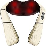 Fitleap Massagegerät, Nacken-Rücken-Schulter-Massagegerät, Shiatsu Massagegerät für Muskelschmerzlinderung mit Infrarot-Wärme