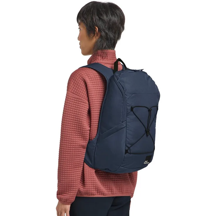 Jack Wolfskin Daypack SERENE, 18 L Damen Rucksack mit gepolstertem Rücken und Boden, elastischer Kompression und elektr. Geräte-Hülle