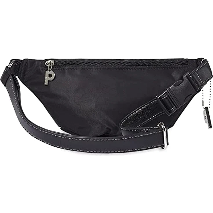 Picard Sonja Gürteltasche, 26 cm, schwarz, 100% Nylon, kompakte Bauweise – Bild 2