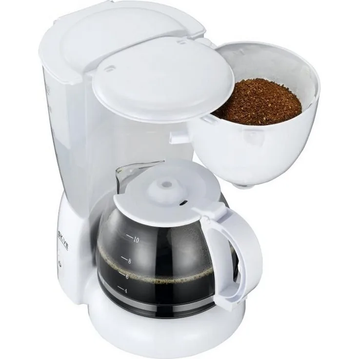 BURI Kaffeebereiter 6 Stück Kaffeemaschinen Set mit Warmhaltefunktion & Anti-Tropf, verschiedene Farben