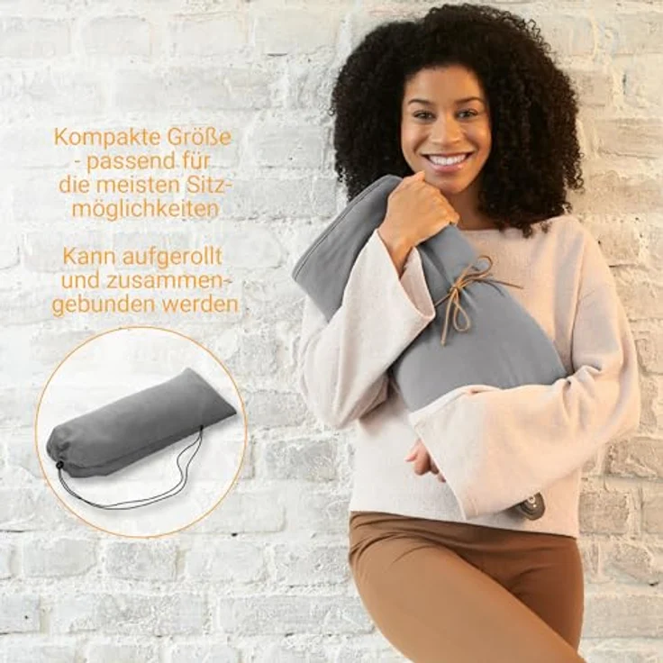 Medisana Heizdecke OL 800, Outdoor Wärmedecke mit Infrarot-Wärmespots, mobile & kabellose Anwendung, Wärme „to go“ – Bild 5