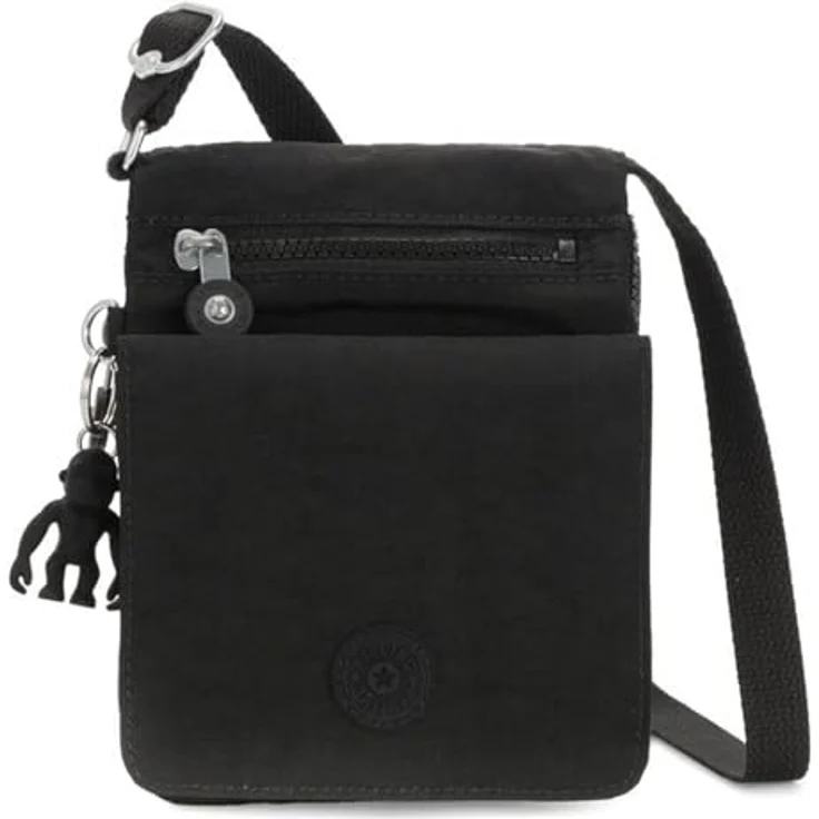 KIPLING Umhängetasche Basic, sportliches Design mit 2 Hauptfächern, schwarz – Bild 1