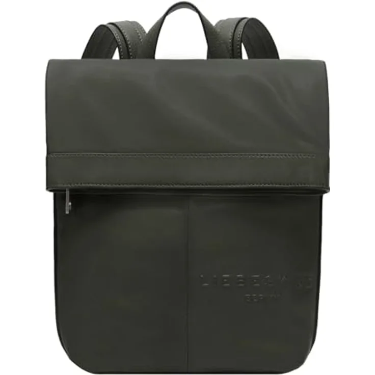 Liebeskind Elvira City Rucksack M, Leder 36 cm, grün, 100% Leder, 29 cm x 10.5 cm