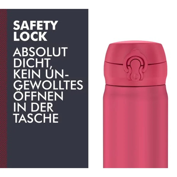ULTRALIGHT BOTTLE deep pink mat 0,50l – Bild 3