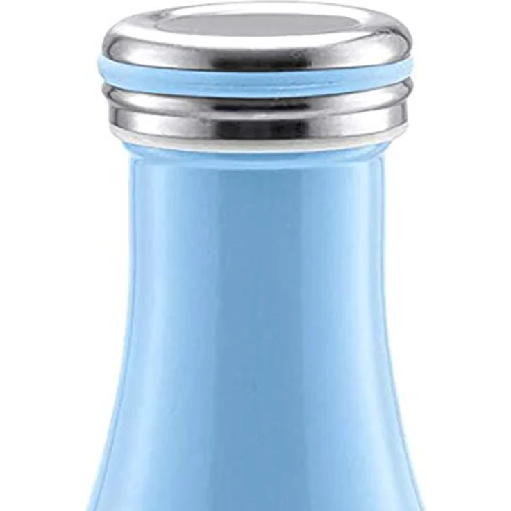 Lurch 240921 Thermoflasche Thermo-Flasche für heiße und kalte Getränke aus Doppelwandigem Edelstahl, 0,75l – Bild 4
