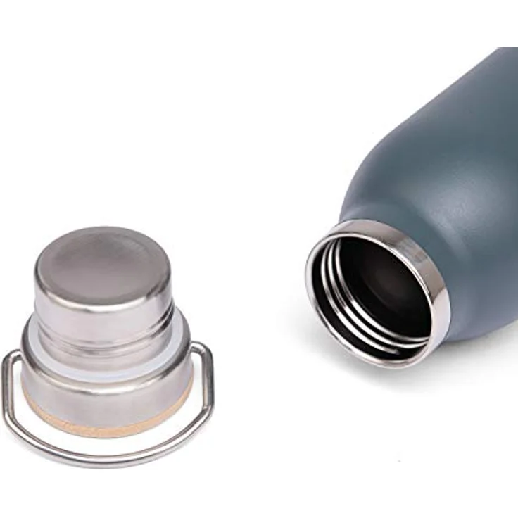 Bodhi Thermosflasche | Isolierte Trinkflasche aus Edelstahl | 100% Dicht & Auslaufsicher | Kalte & Warme Getränke | Veredelt mit Design Motiv | Für Sport und im Alltag (Blume des Lebens) – Bild 3