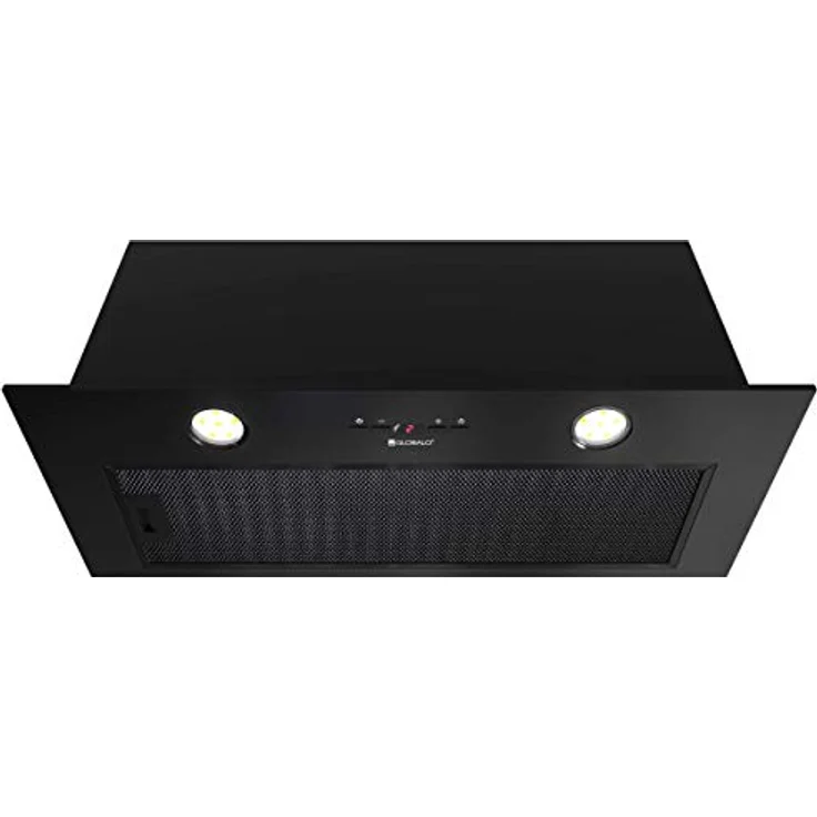 GLOBALO Einbau-Dunstabzugshaube, Unterschrank Küche Stahl Serie Laizeno 70.1 schwarz, 580 m3/h, LED-Beleuchtung, Sensorsteuerung – Bild 2