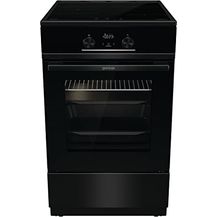 Bild für Gorenje GEIT 5 C60BPG Elektro-Standherd mit Induktionskochfeld / 50 cm / 70 Liter / Kindersicherung/ Schnellaufheizung / AirFry / Pizzamodus 300°C / Teleskopauszüge / AquaClean / BridgeZone / schwarz