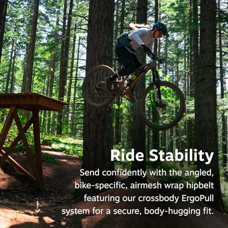 Osprey Savu 5 Gürteltasche, 26 cm x 10 cm x 15 cm, 100% Polyester, grün – Bild 3