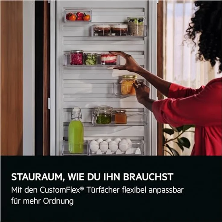 AEG TK6FS181BC Einbau-Kühlschrank mit DynamicAir, 70 % recyceltem Kunststoff, ExtraZone-Schublade und CustomFlex® Technologie – Bild 4