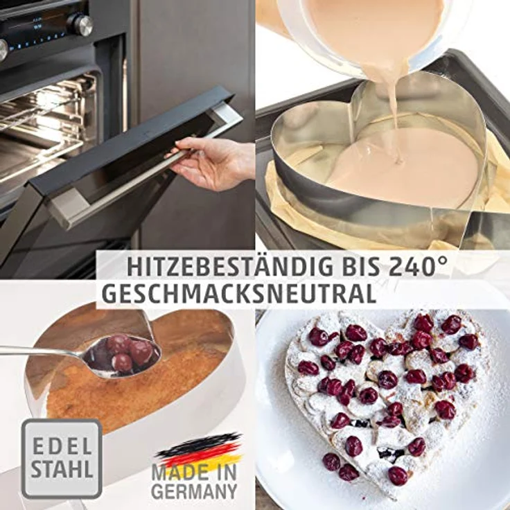 MM Exclusiv Tortenring Herz Herz Backform – Bild 4
