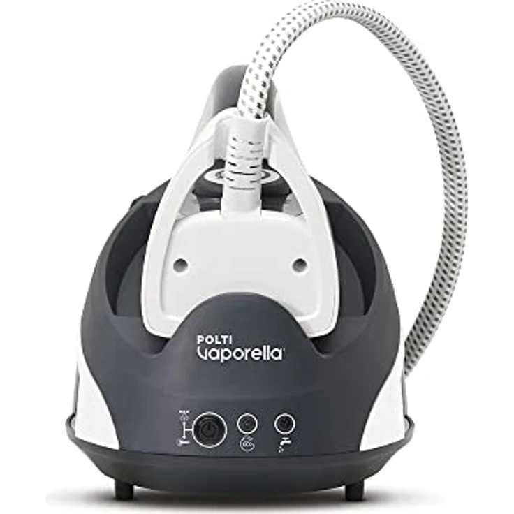 Polti PLEU0238 Vaporella Simply 10.10 Dampfbügeleisen, 2200, Keramik, 1.5 liters, weiß-grau – Bild 3