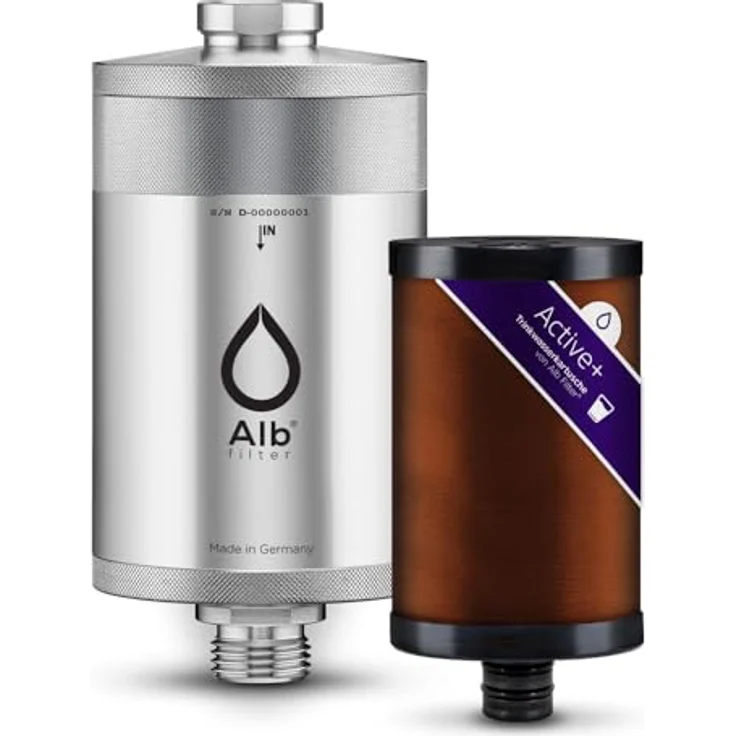 Alb Filter Active Plus, Untertisch-Wasserfilter mit BIOTON-Kartusche, Edelstahlgehäuse und 10 Jahren Garantie – Bild 2