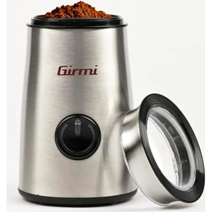 Girmi CC01 Elektrische Kaffeemühle aus gebürstetem Edelstahl  – Bild 2