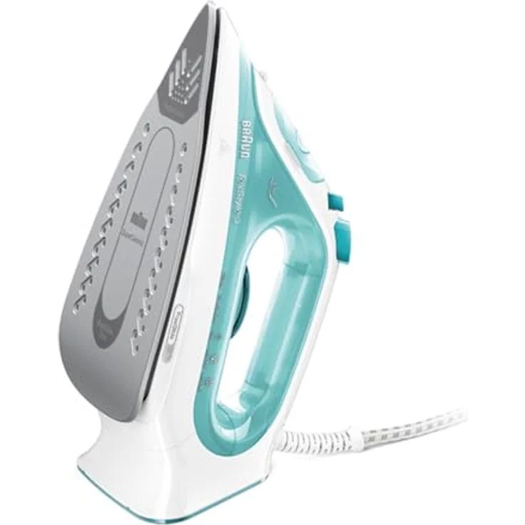 Braun TexStyle Dampfbügeleisen, Zwei-Wege-Bügelsohle, 3D SuperCeramic, verschiedene Farben 150 gr-min grün – Bild 2