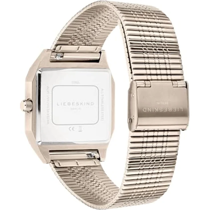 Liebeskind Damen Analog Quarz Uhr mit Edelstahl Armband LT-0392-MQ – Bild 4