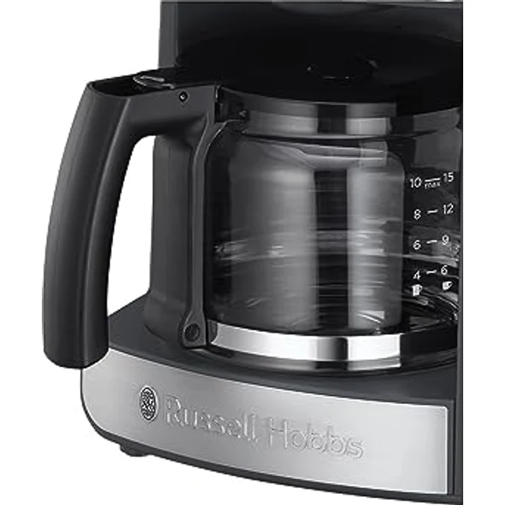 Russell Hobbs Ersatzglaskanne [für Kaffeemaschine Grind & Brew 25610-56] Kaffeekanne Glas für Filterkaffeemaschine 700372 – Bild 1